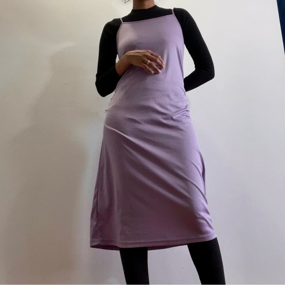 Shein purple sleevless dress - Picture 2 of 5